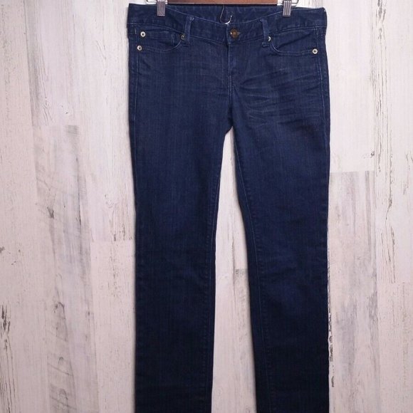 Express Jeans 6r Dark Wash Low Rise 32x32